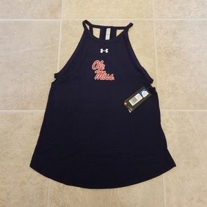 Ole Miss Under Armour womens tank top medium